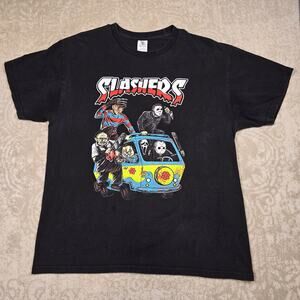 Slashers Limited Edition Horror Movies Men's Large Short-Sleeve T-Shirt